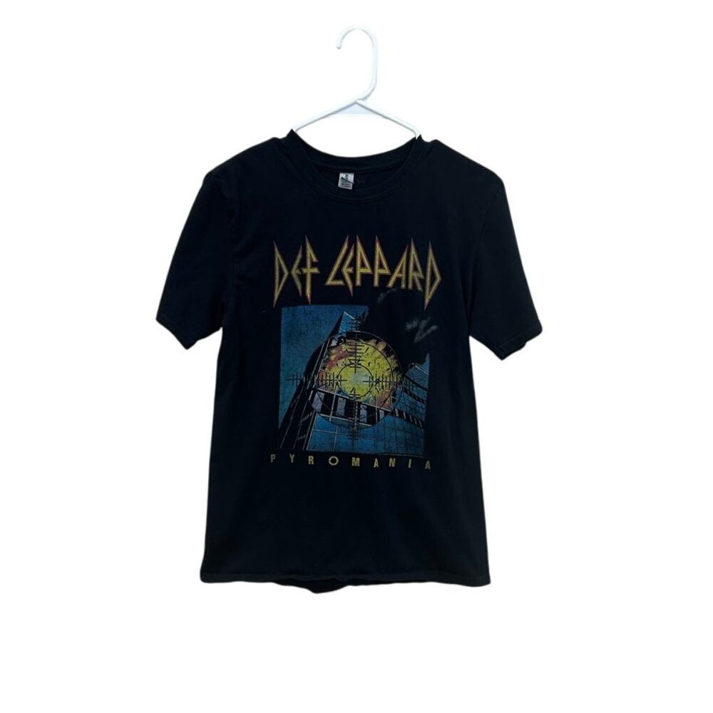 Def Leppard Black Band Tee size M
